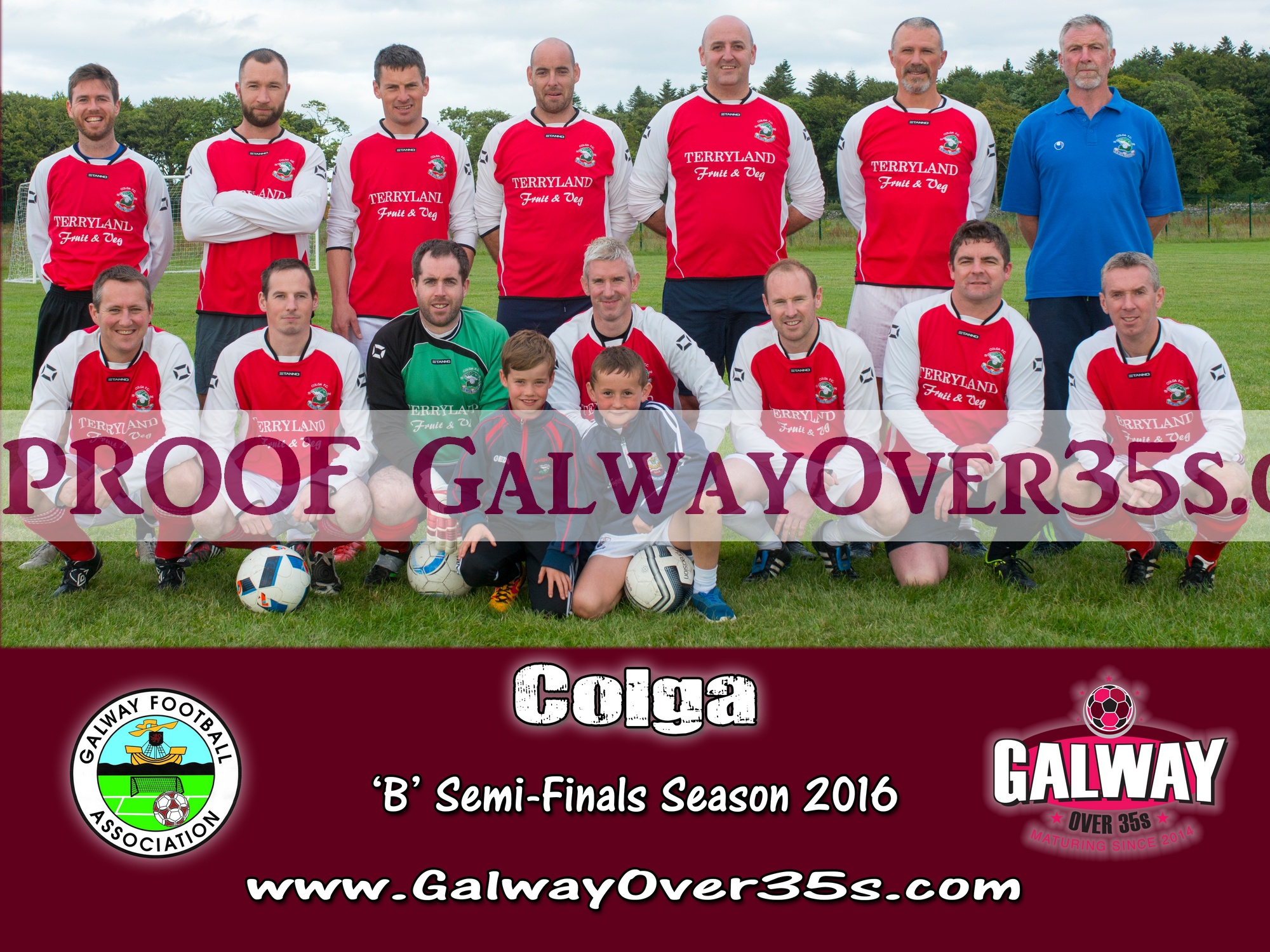 Galway Over 35s ~ 2016 ~ Colga