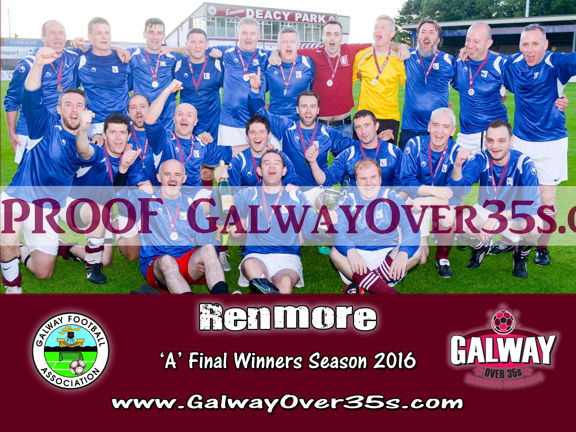 Galway Over 35s ~ 2016 ~ Renmore