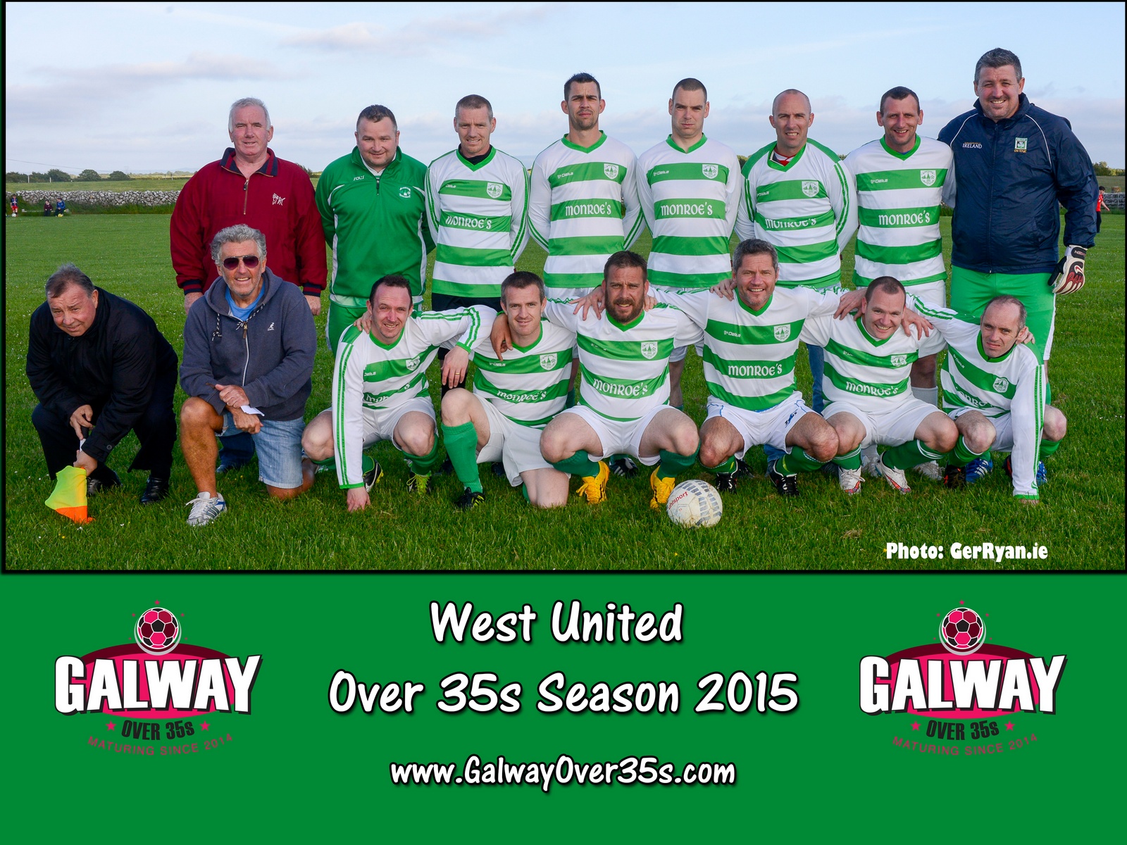 Galway Over 35s west united ger ryan